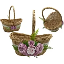 Wielkanoc koszyk wiklinowy KOSZYCZEK handmade. 72571