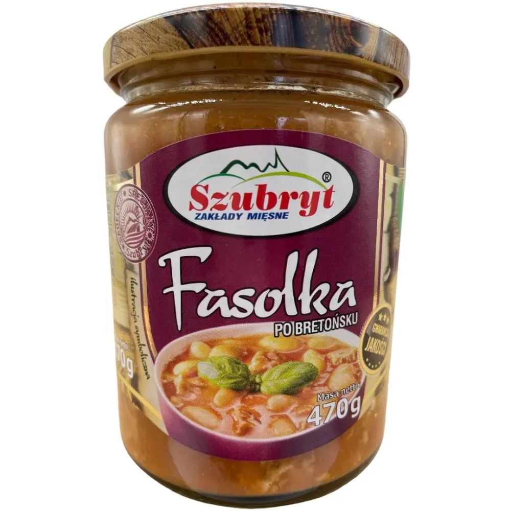 Fasolka po bretońsku Szubryt 470g. 71492