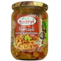 Kurczak w sosie paprykowym z ryżem SZUBRYT. 76275