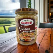 GULASZ WIEPRZOWY MIĘSO 48% 470G Do podgrzania SZUBRYT 71133