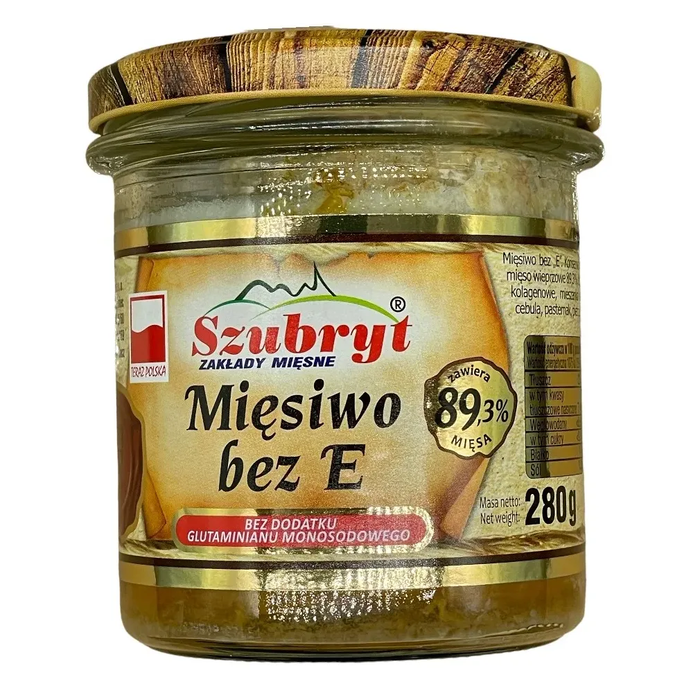 KIEŁBASA W SŁOIKU Mięsiwo bez E SUPER SKŁAD. 71652