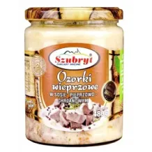 OZORKI WIEPRZOWE w sosie pieprzowo chrzanowym SZUBRYT 75933