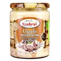 OZORKI WIEPRZOWE w sosie pieprzowo chrzanowym SZUBRYT 75933