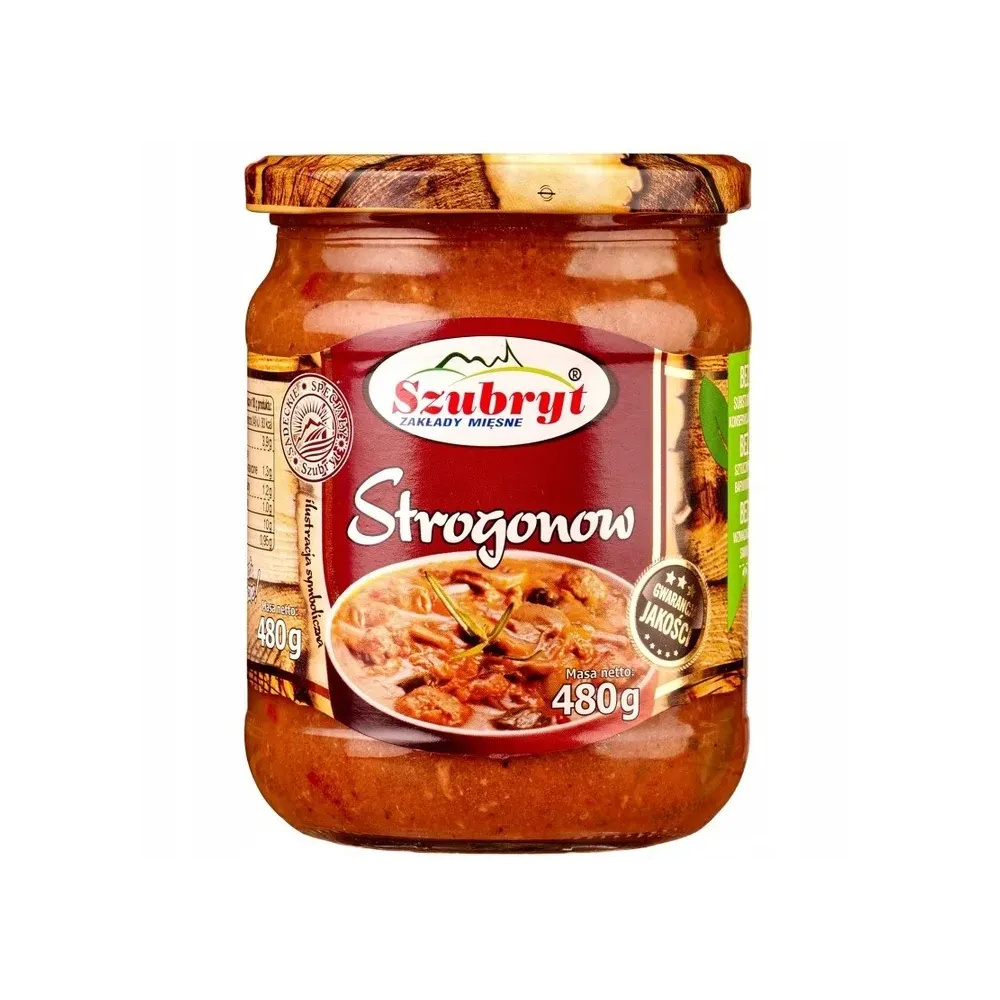 STROGONOW PASTERYZOWANY PYSZNY I NATURALNY SZUBRYT 75551