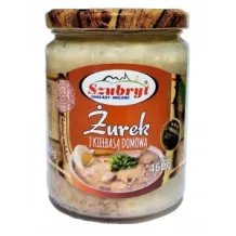 ŻUREK DOMOWY Z KIEŁBASĄ (2) BEZ KONSERWANTÓW. 75193