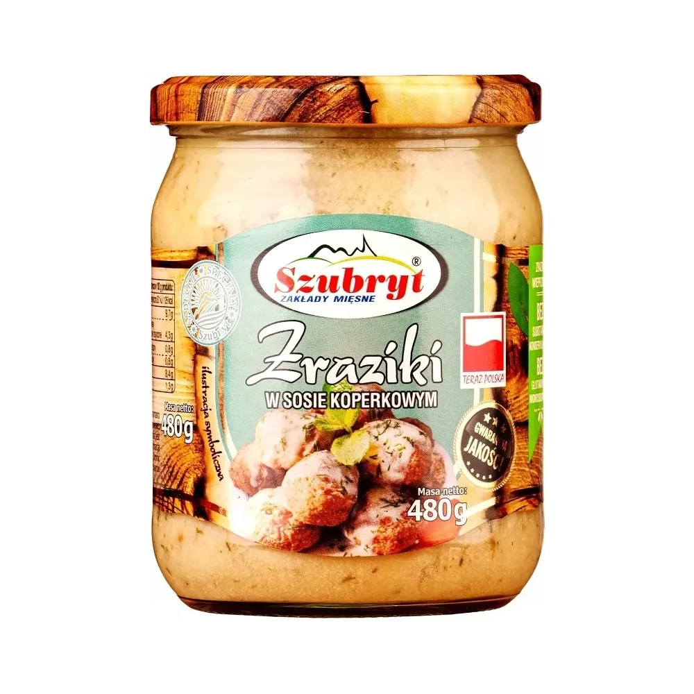 ZRAZIKI w sosie koperkowym SZUBRYT. 71454