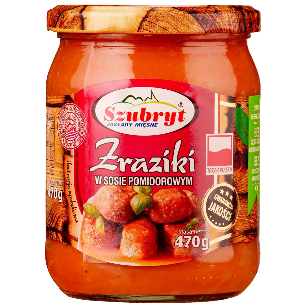 ZRAZIKI w sosie pomidorowym SZUBRYT. 71430