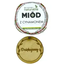 Miod miodek miodki podziękowania dla gości 50g cynamonowy. 73899