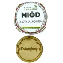 Miod miodek miodki podziękowania dla gości 50g cynamonowy. 73899
