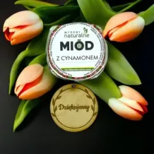 Miod miodek miodki podziękowania dla gości 50g cynamonowy. 73899