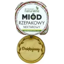 Miod miodek miodki podziękowania dla gości 50g rzepakowy. 73899