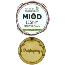Miod miodek miodki podziękowania dla gości 50g leśny. 73899