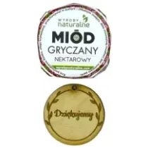 Miod miodek miodki podziękowania dla gości 50g gryczany. 73899