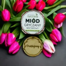 Miod miodek miodki podziękowania dla gości 50g gryczany. 73899