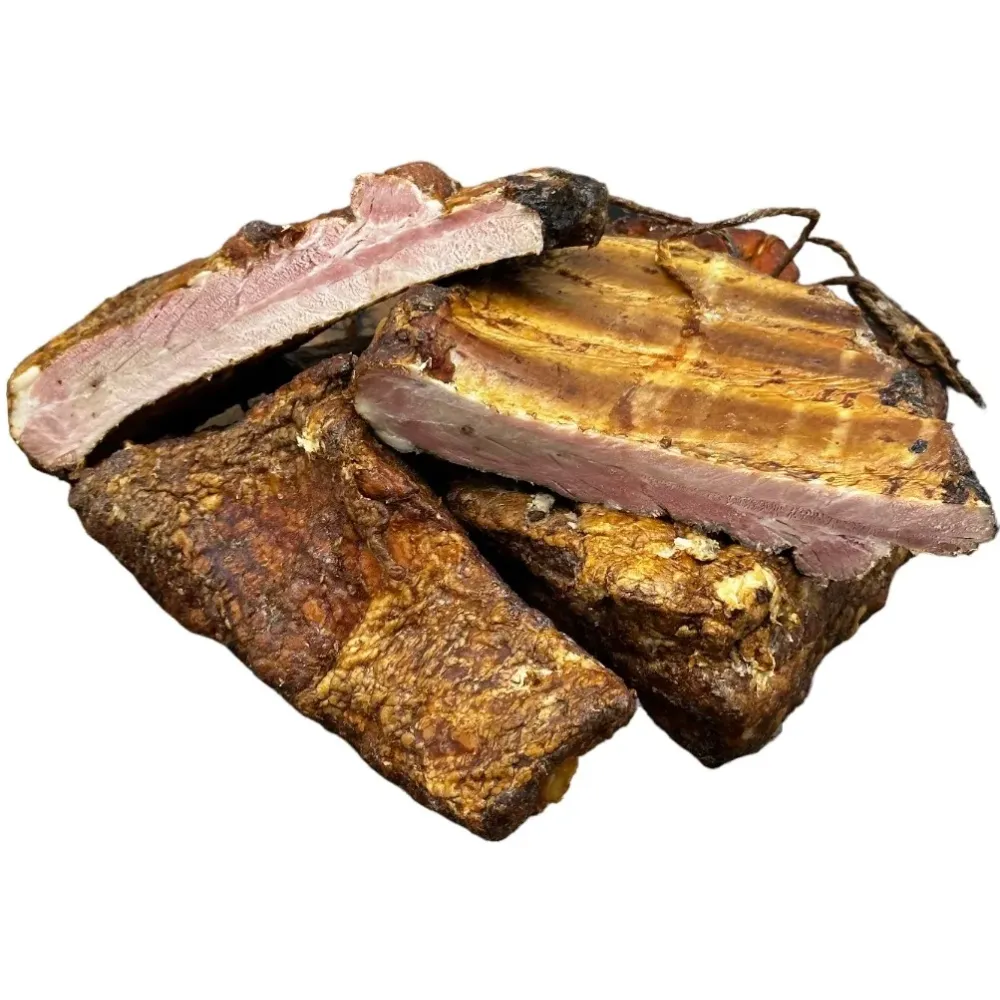 Żeberka wędzone drewnem olchowo - bukowym 1kg TRADYCYJNE. 73998