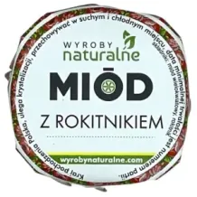 Miod miodek miodki podziękowania dla gości 50g rokitnik. 73899