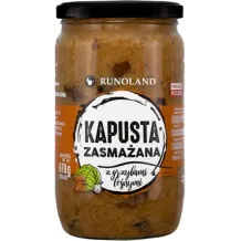 Kapusta zasmażana z grzybami leśnymi 670g 720ml. 5889