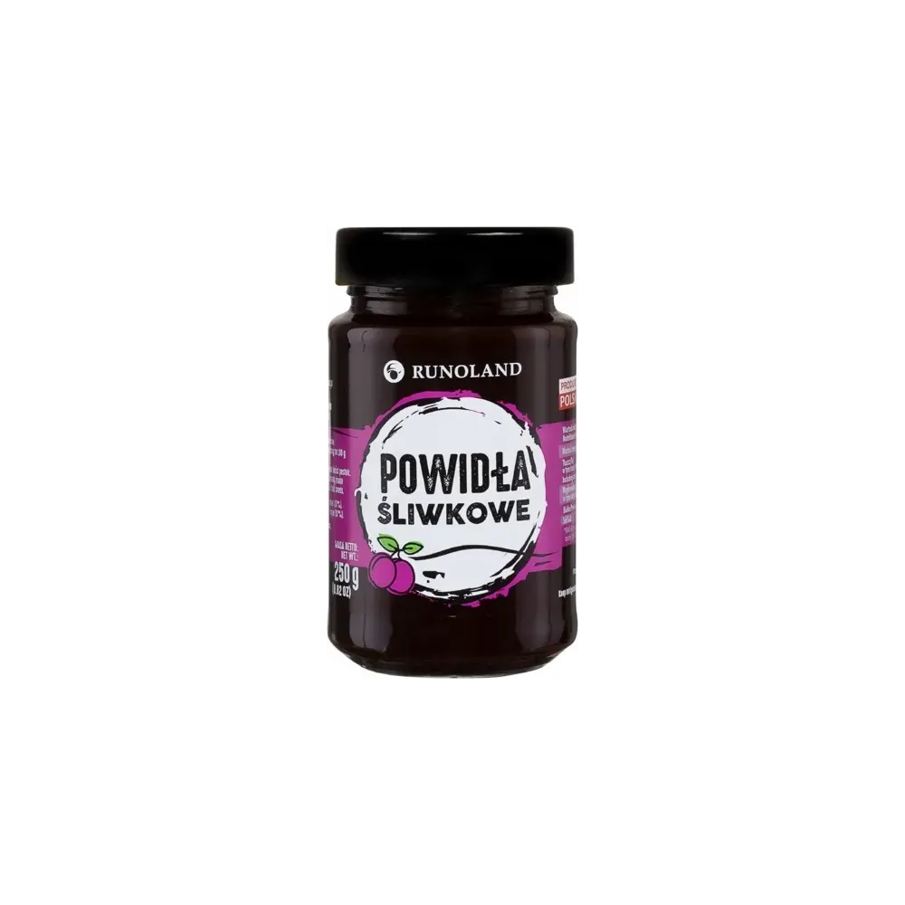 Powidła śliwkowe 250g 246ml PROSTY SKŁAD do naleśników ciast. 4318