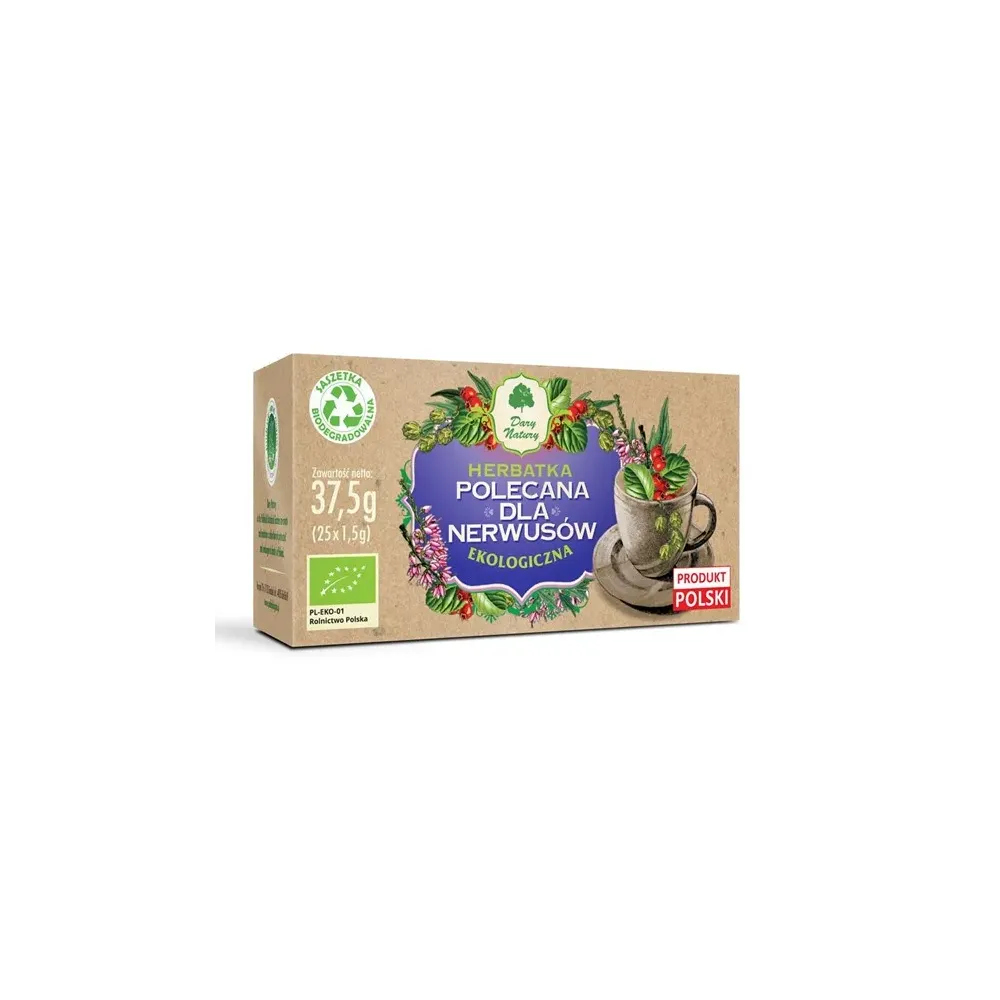 Herbatka Dla nerwusów EKO 25x1,5g. 5328