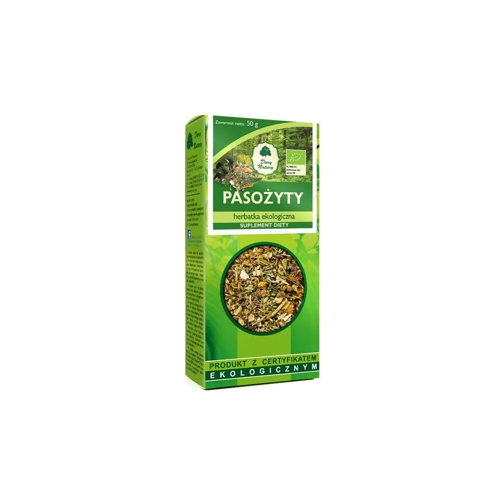 Herbatka pasożyty EKO 50g - suplement diety. 66858