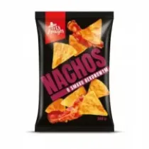 CHRUPIĄCE NACHOSY bekonowe chipsy z tortilli NACHOS 500 G FANEX. 2221