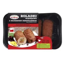 Roladki wieprzowe z nadzieniem meksykańskim 440g SZUBRYT 73014