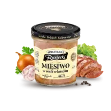 Mięsiwo w sosie własnym 280g Spichlerz Rusiecki 13339