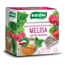 Melisa z maliną i truskawką - herbatka ziołowo-owocowa 40g 7852