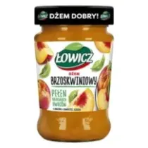 Dżem brzoskwiniowy o obniżonej zawartości cukrów ŁOWICZ 8540