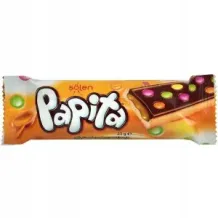 Baton z drażetkami PAPITA KARMELOWA 33g 62389