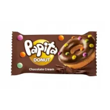 Papita Donut o smaku CZEKOLADOWYM z Drażetkami 40g 32296