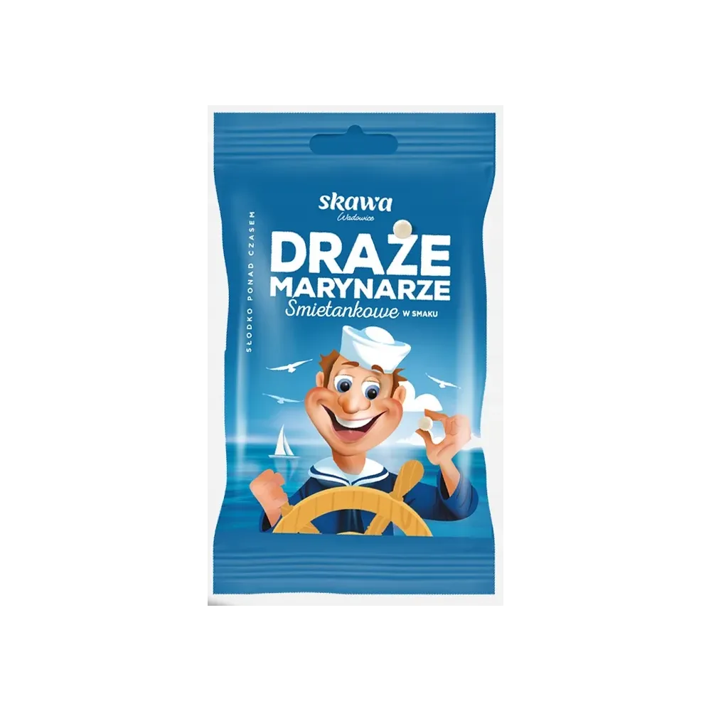 SKAWA DRAŻE ŚMIETANKOWE 70g 10.04.2025