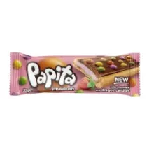 Baton z drażetkami PAPITA TRUSKAWKOWA 33g 63003