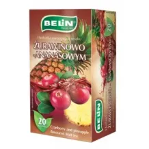 BELIN HERBATA OWOCOWA ŻURAWINA ANANAS 20T 40g 4752