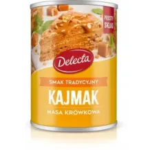 Masa Krówkowa Puszka Tradycyjna Delecta 400g Kajmak do ciast i deserów gotowy 65158