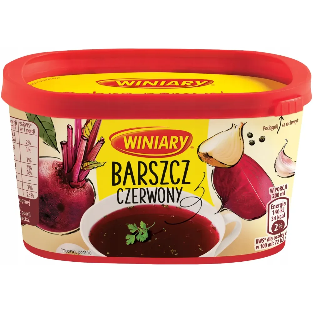 BARSZCZ CZERWONY Winiary INSTANT Zupa 170g 14673