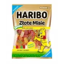 HARIBO KWAŚNE ŻELKI ZŁOTE MISIE GOLDBAREN 85g 18959