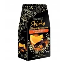 SKÓRKA POMARAŃCZOWA w CZEKOLADZIE 80g Amaresti 1306
