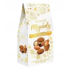 MIGDAŁY W CZEKOLADZIE MLECZNEJ Z CYNAMONEM 80G Amaresti 1733