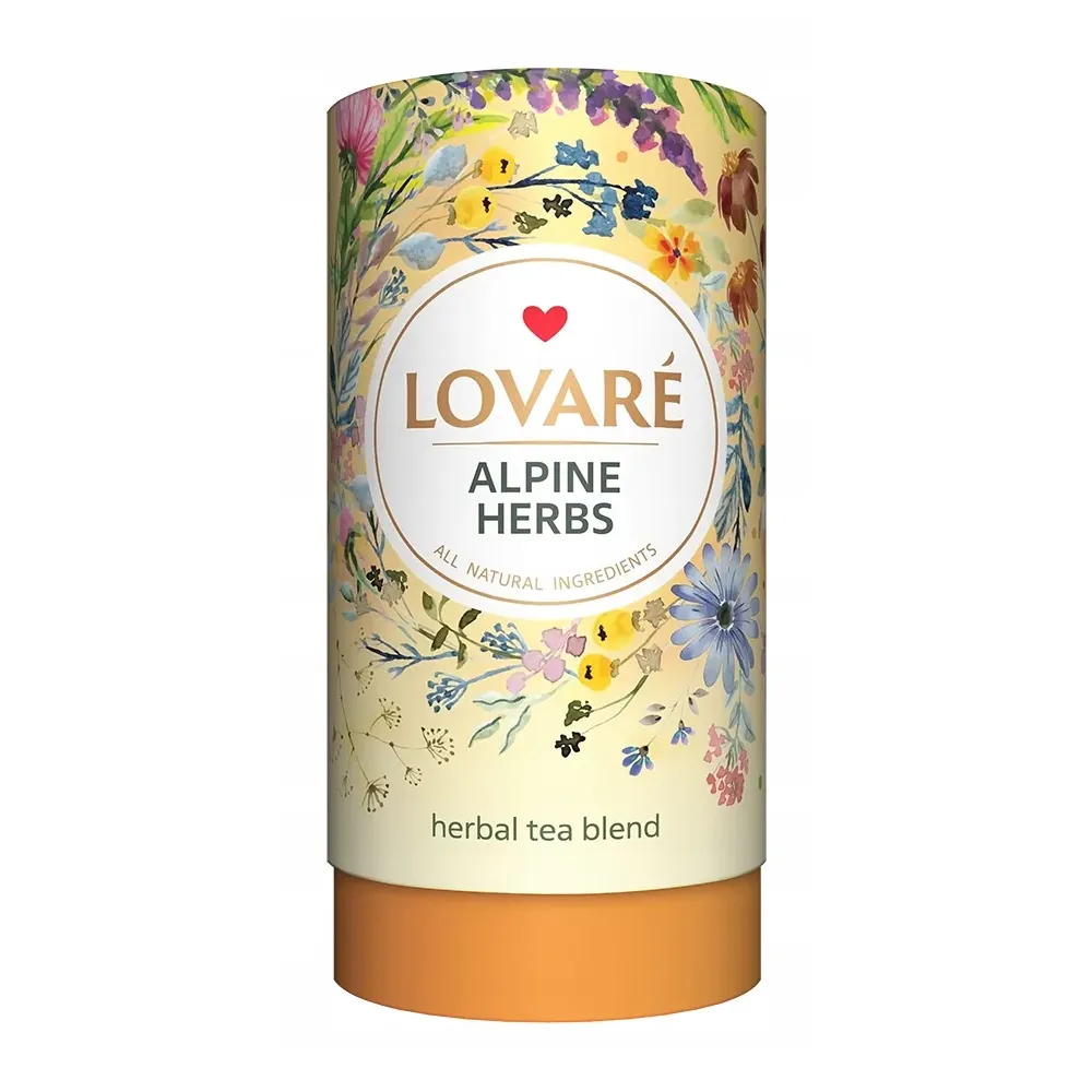 Herbata Lovare Alpine Herbs ziołowa liściasta 80 g 71369