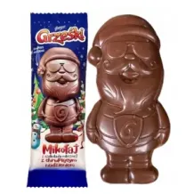 Goplana Grześki Figurka Mikołaj Czekolada mleczna Z nadzieniem Święta 29g 11321