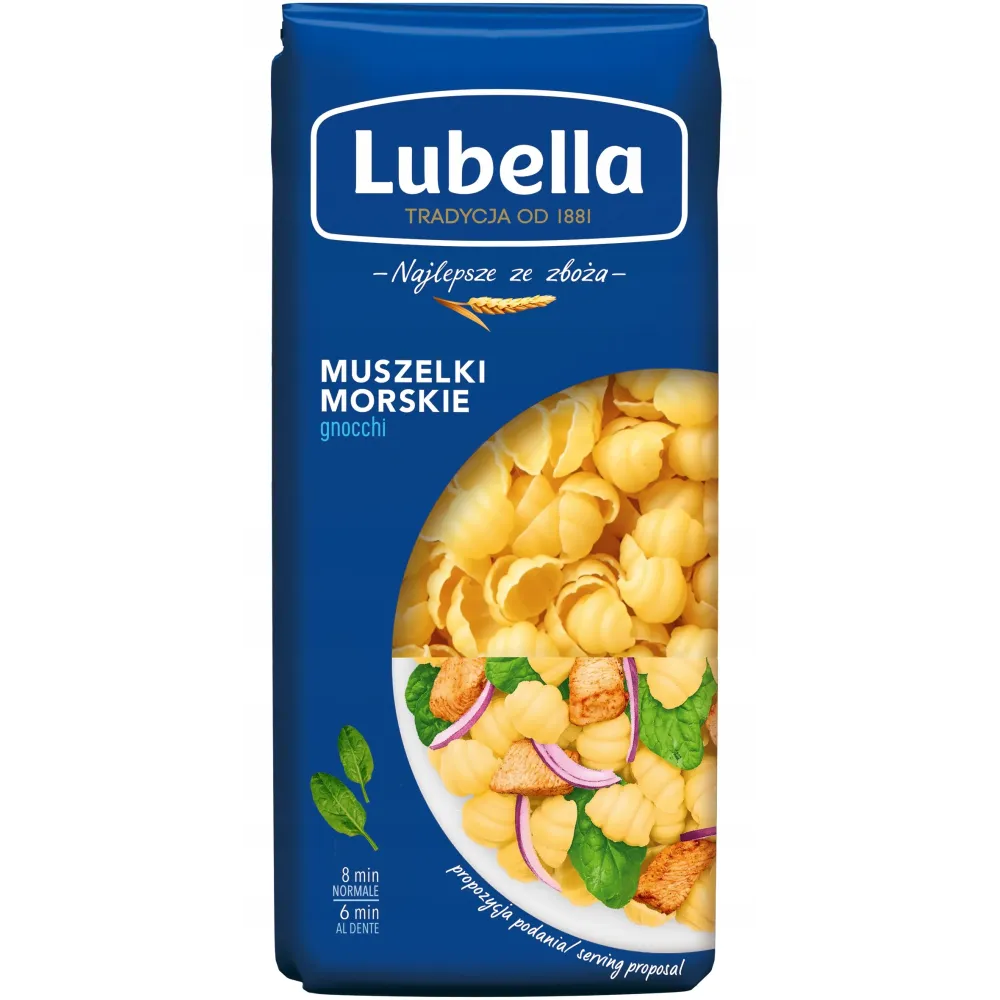 LUBELLA Makaron Muszelki morskie 400 g 3558