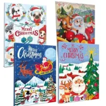 kalendarz adwentowy z mlecznymi czekoladkami 75g Baron 2289