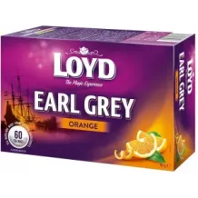 Czarna Herbata Ekspresowa Earl Grey Pomarańcza i Bergamotka 60 szt. LOYD 28679