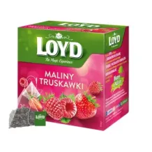Herbatka Owocowa Malina i Truskawka 20 T. BIO PIRAMIDKI LOYD 16164