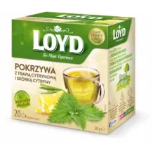HERBATA LOYD POKRZYWA Trawa cytrynowa 20X1.9G PIRAMDKA 20925