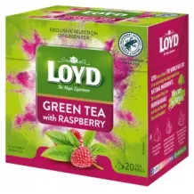 Ekspresowa Herbata Zielona Malina 20 Priamidek LOYD 25692