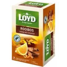 Ekspresowa Herbata Owocowa Prawdziwy Rooibos Pomarańcza Cynamon 20T LOYD 31112