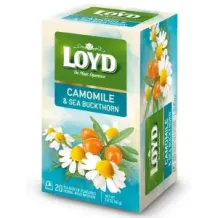 Herbata ziołowa Loyd Camomile & Sea Buckthorn - rumianek i rokitnik 20x2g 31914