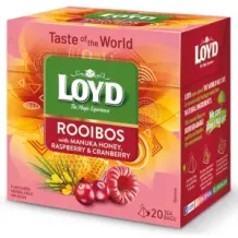 Herbata Czerwona Rooibos Miód Manuka Malina Żurawina 20 T LOYD 26385